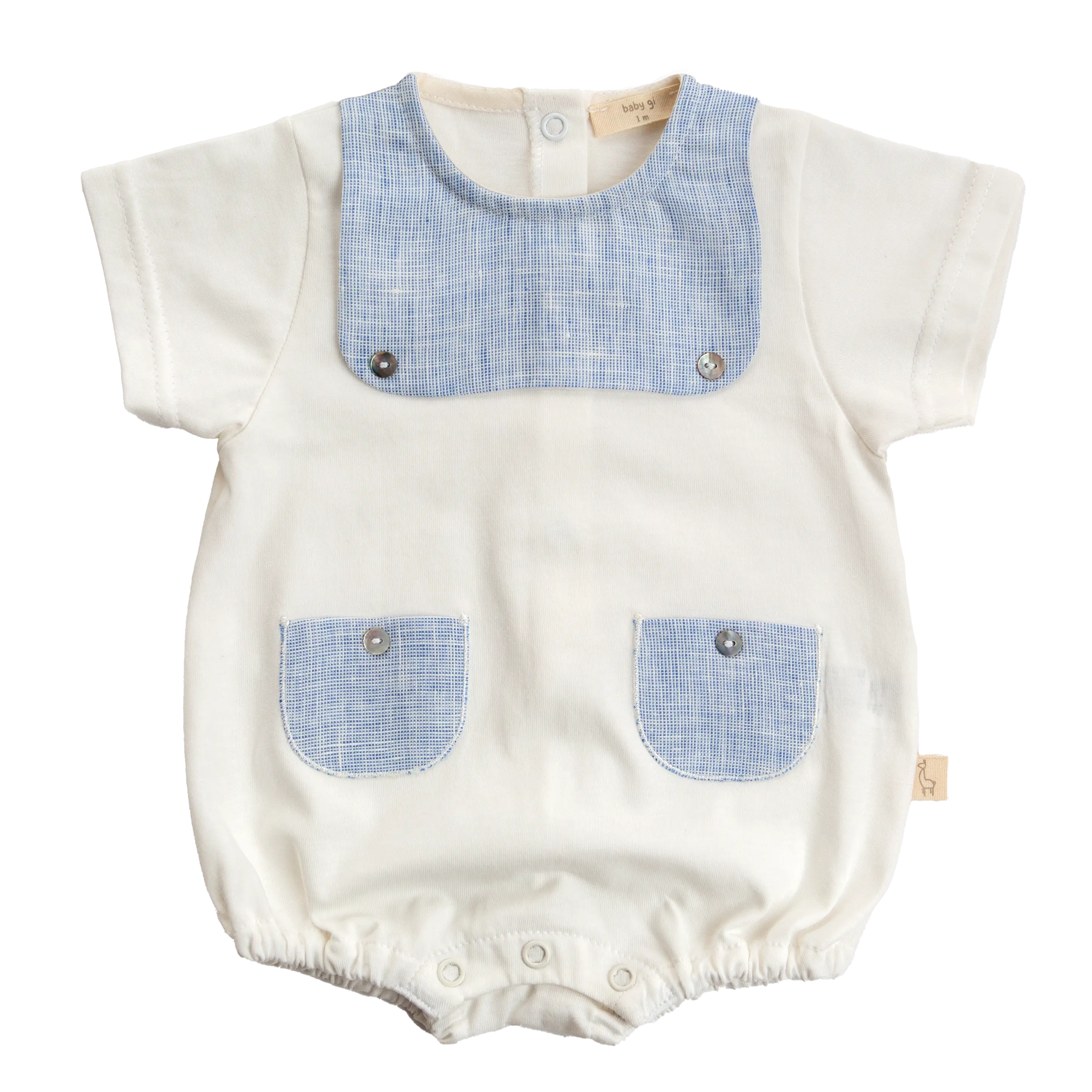 FOFO LINEN PÉROLA C/ BOLSOS