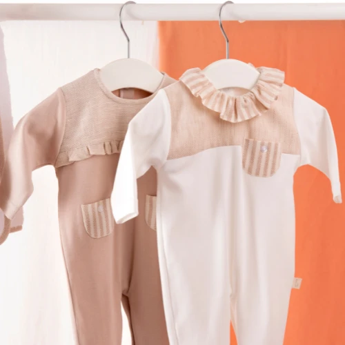 BABYGROW ICE CREAM ROSA C/ BOLSOS