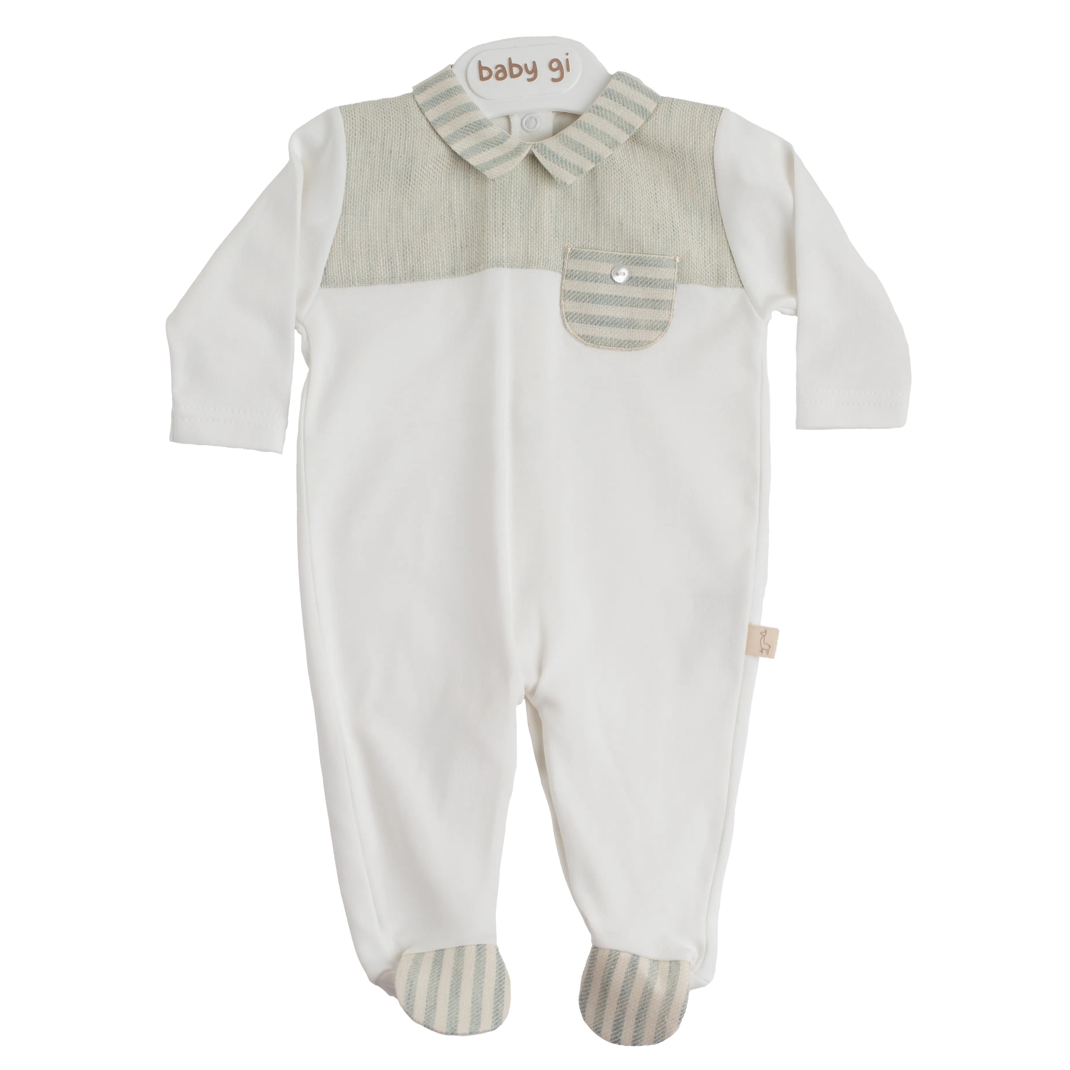 BABYGROW ICE CREAM PÉROLA C/ BOLSO